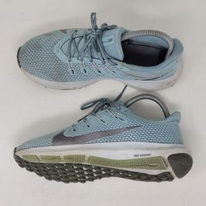 Nike Womens Quest 2 CI3803-300 Blue Gray Running Shoes Sneakers Size 7 Athletic